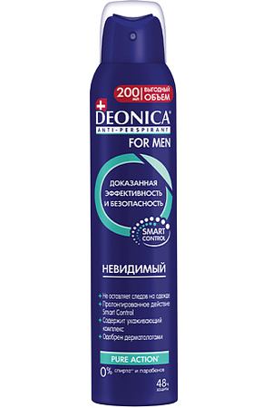 Deonica DEONICA Антиперспирант Невидимый FOR MEN (спрей) 200