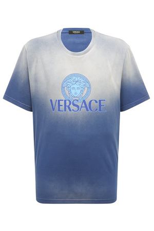 Хлопковая футболка Versace