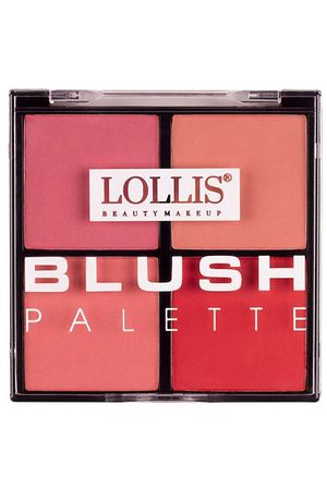 LOLLIS Румяна для лица Blush Palette 4 Colors