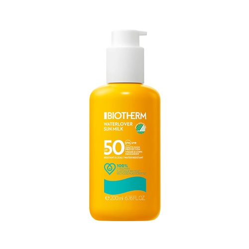 Где купить BIOTHERM Водостойкое солнцезащитное молочко для лица и тела Waterlover Sun Milk SPF50 200.0 Biotherm 