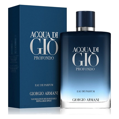 Где купить GIORGIO ARMANI Парфюмерная вода Acqua di Gio Homme Profondo Parfum, перезаполняемый Giorgio Armani 