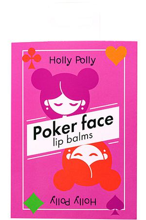 HOLLY POLLY Poker Face Набор бальзамов для губ GAME TIME