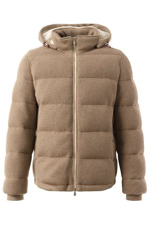 Кашемировый пуховик Brunello Cucinelli