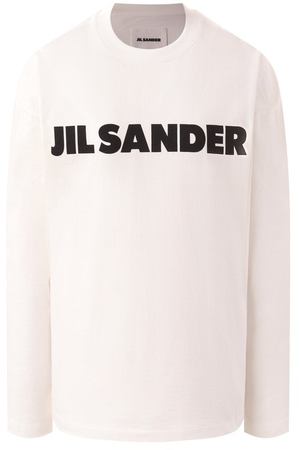 Хлопковый лонгслив Jil Sander