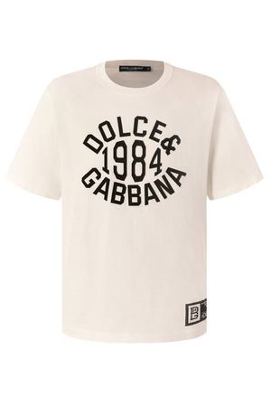 Хлопковая футболка Dolce & Gabbana