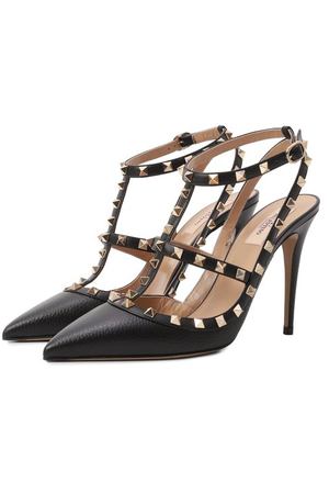 Кожаные туфли Rockstud 100 Valentino