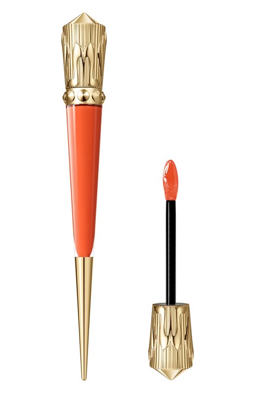 Где купить Блеск для губ Rouge Stiletto Vinyl Gloss, оттенок Torrid Peach 530V  Christian Louboutin Christian Louboutin 