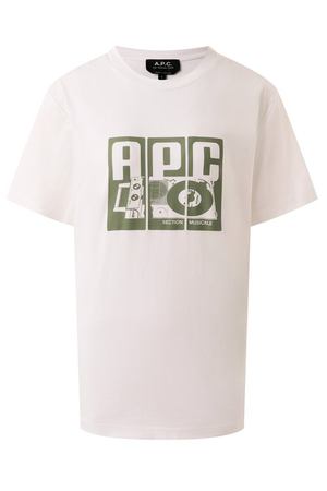 Хлопковая футболка A.P.C.