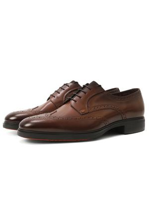 Кожаные дерби Easy Santoni