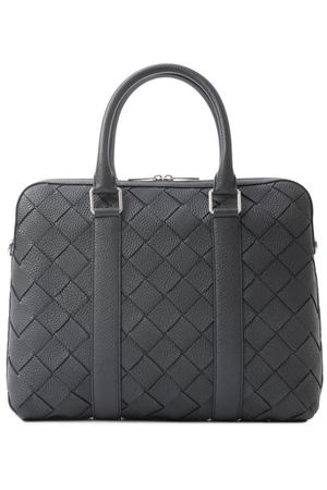 Портфель Intrecciato slim Bottega Veneta