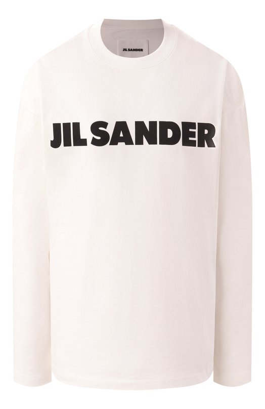 Где купить Хлопковый лонгслив Jil Sander Jil Sander 