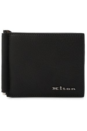 Кожаный зажим для купюр Kiton