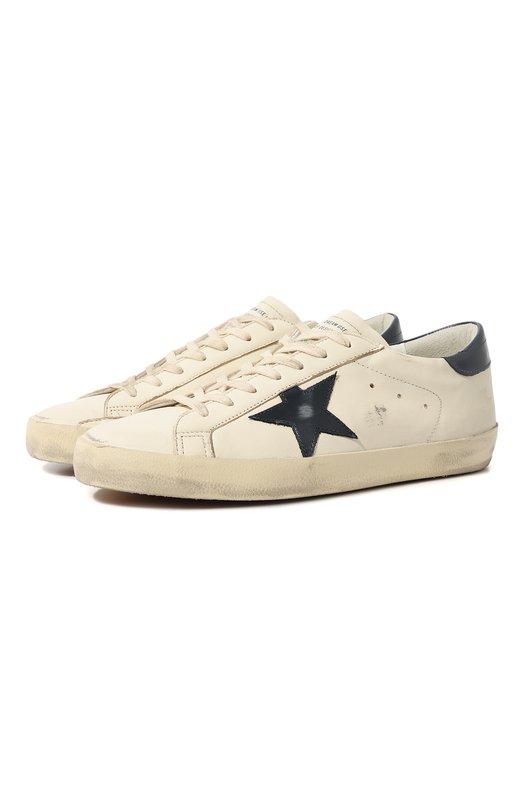 Где купить Кожаные кеды Super-Star Golden Goose Deluxe Brand Golden Goose Deluxe Brand 