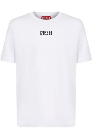 Хлопковая футболка Diesel