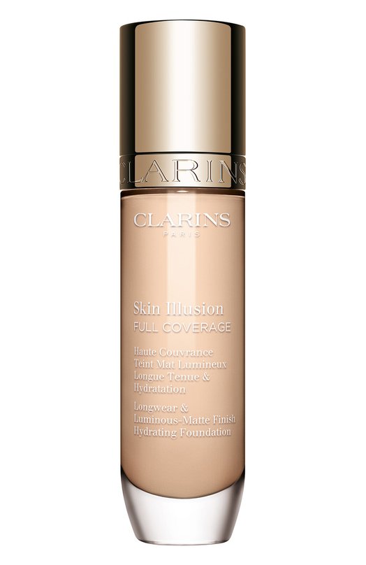 Где купить Тональный крем с матовым эффектом Skin Illusion Full Coverage, оттенок 100C (30ml) Clarins Clarins 