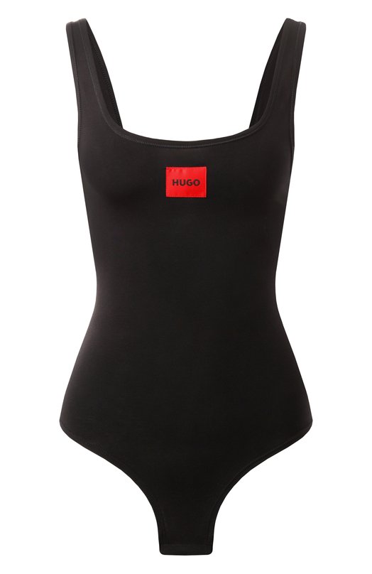 Где купить Хлопковое боди HUGO Hugo Hugo Boss