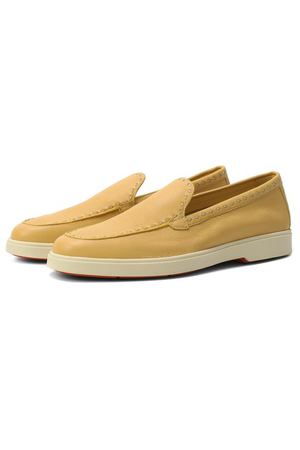 Кожаные лоферы Santoni