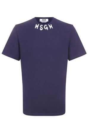 Хлопковая футболка MSGM