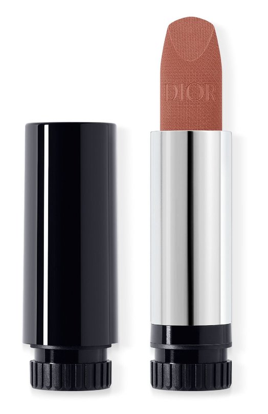 Где купить Сменный блок помады для губ с вельветовым финишем Rouge Dior, оттенок 300 Нюдовое платье (3,5g) Dior Dior 