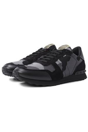 Текстильные кроссовки Rockrunner Valentino