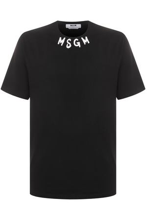 Хлопковая футболка MSGM