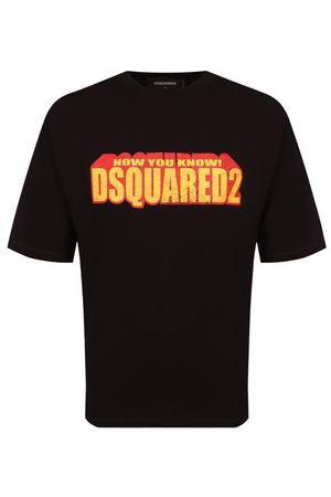 Хлопковая футболка Dsquared2