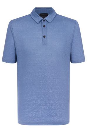 Льняное поло Giorgio Armani
