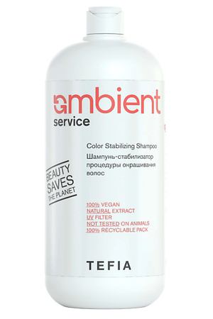 TEFIA Шампунь стабилизатор процедуры окрашивания волос AMBIENT Service