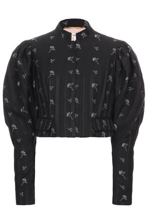 Жакет из хлопка и шелка Chloé