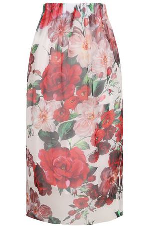 Шелковая юбка Dolce & Gabbana