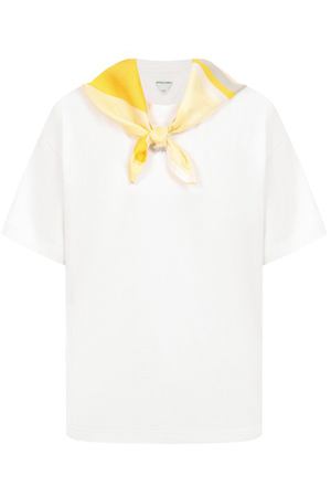 Хлопковая футболка Bottega Veneta