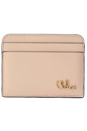 Кожаный футляр для кредитных карт Chloé