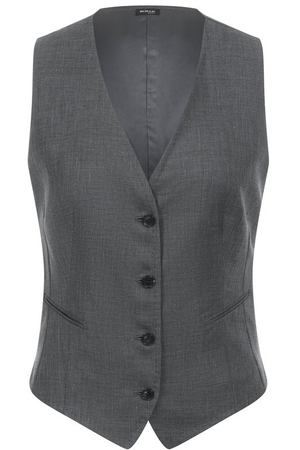 Жилет изо льна и шерсти Kiton