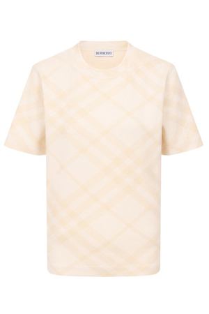 Хлопковая футболка Burberry