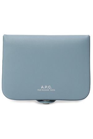 Кожаный футляр для кредитных карт A.P.C.