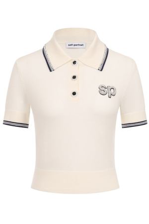 Шерстяное поло self-portrait