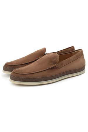 Замшевые лоферы Tod’s