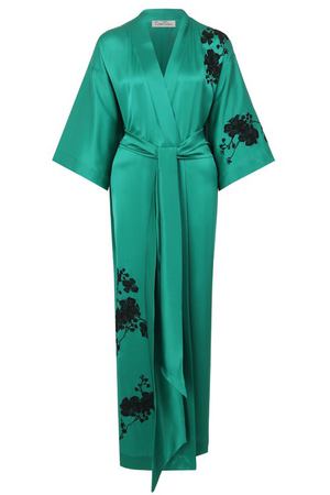 Шелковый халат Carine Gilson