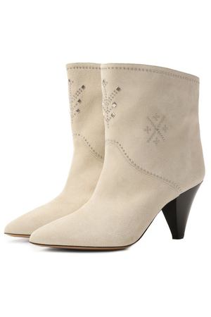 Замшевые ботильоны Loline 75 Isabel Marant