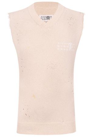 Хлопковый жилет MM6