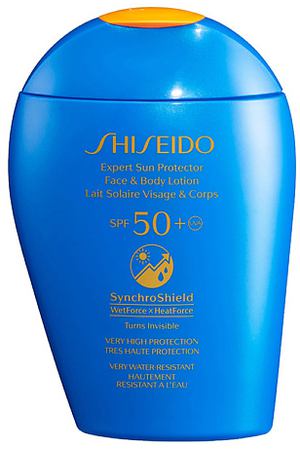 SHISEIDO Солнцезащитный лосьон для лица и тела SPF 50+ Expert Sun