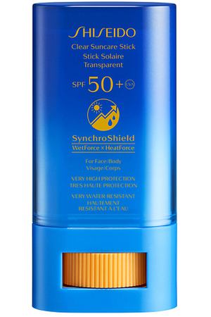 SHISEIDO Прозрачный солнцезащитный стик SPF 50+ Clear Suncare Stick