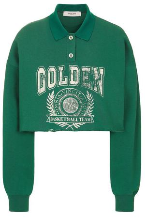 Хлопковое поло Golden Goose Deluxe Brand