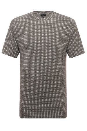 Футболка из вискозы Giorgio Armani
