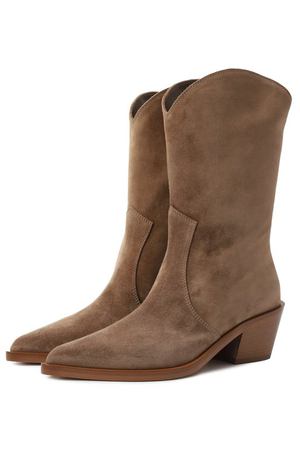 Замшевые казаки Waylon 45 Gianvito Rossi