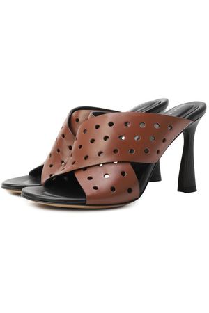 Кожаные мюли Premiata