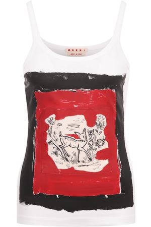 Хлопковый топ Marni