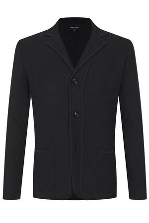 Хлопковый пиджак Giorgio Armani
