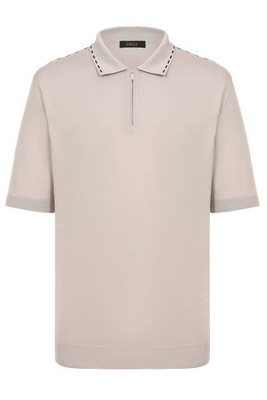 Поло из хлопка и шелка Zilli