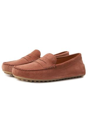 Замшевые мокасины Gommino Tod’s
